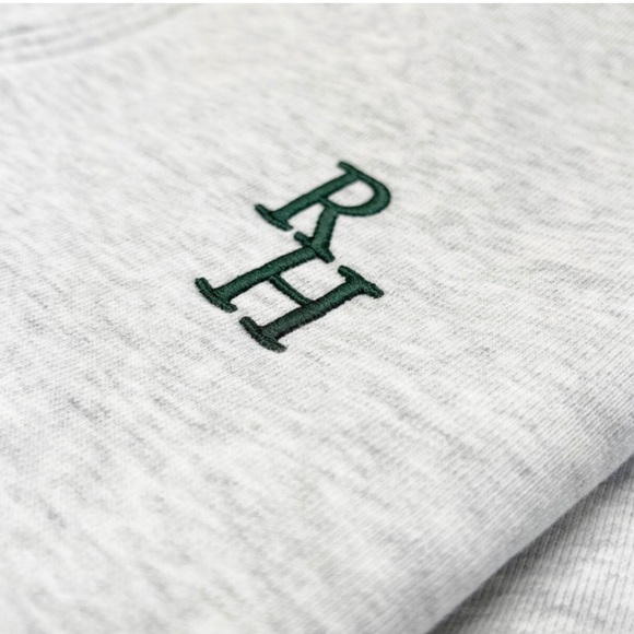 RECREATIONAL HABITS Gray Quarter Zip XS - Picture 3 of 8